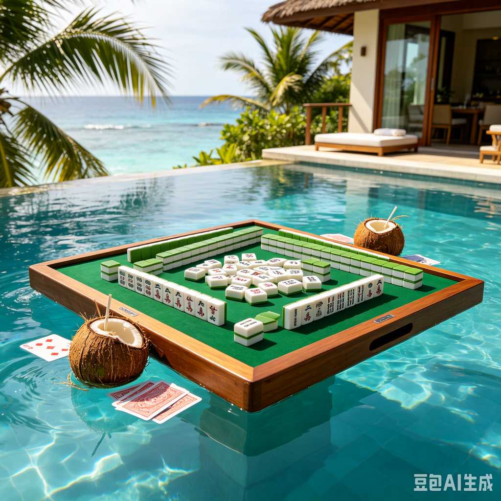 blue crystal mahjong set